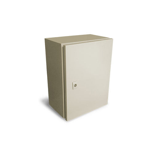 DE54200-M|GABINETE IP65 COLOR BEIGE RAL 7032 CON PLATINA 500X400X200 - ISTEN